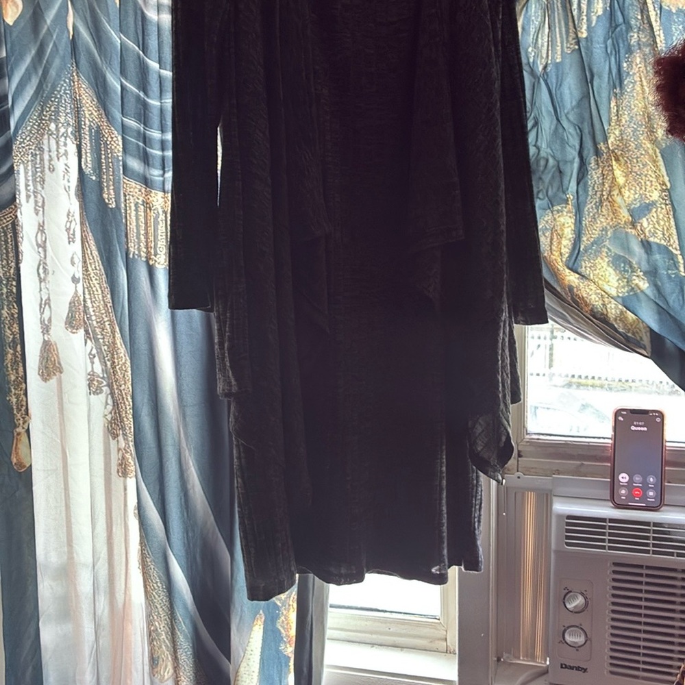 R & M Richards Black Mini Dress